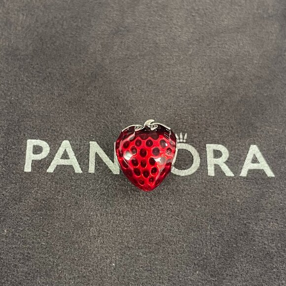 Pandora Jewelry - Pandora Seeded Strawberry Fruit Charm